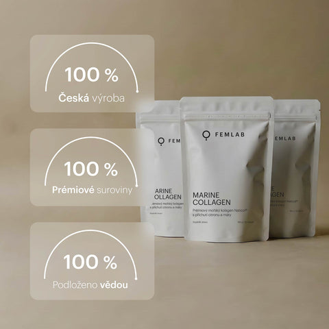 Premium Marine Collagen · máta a citron